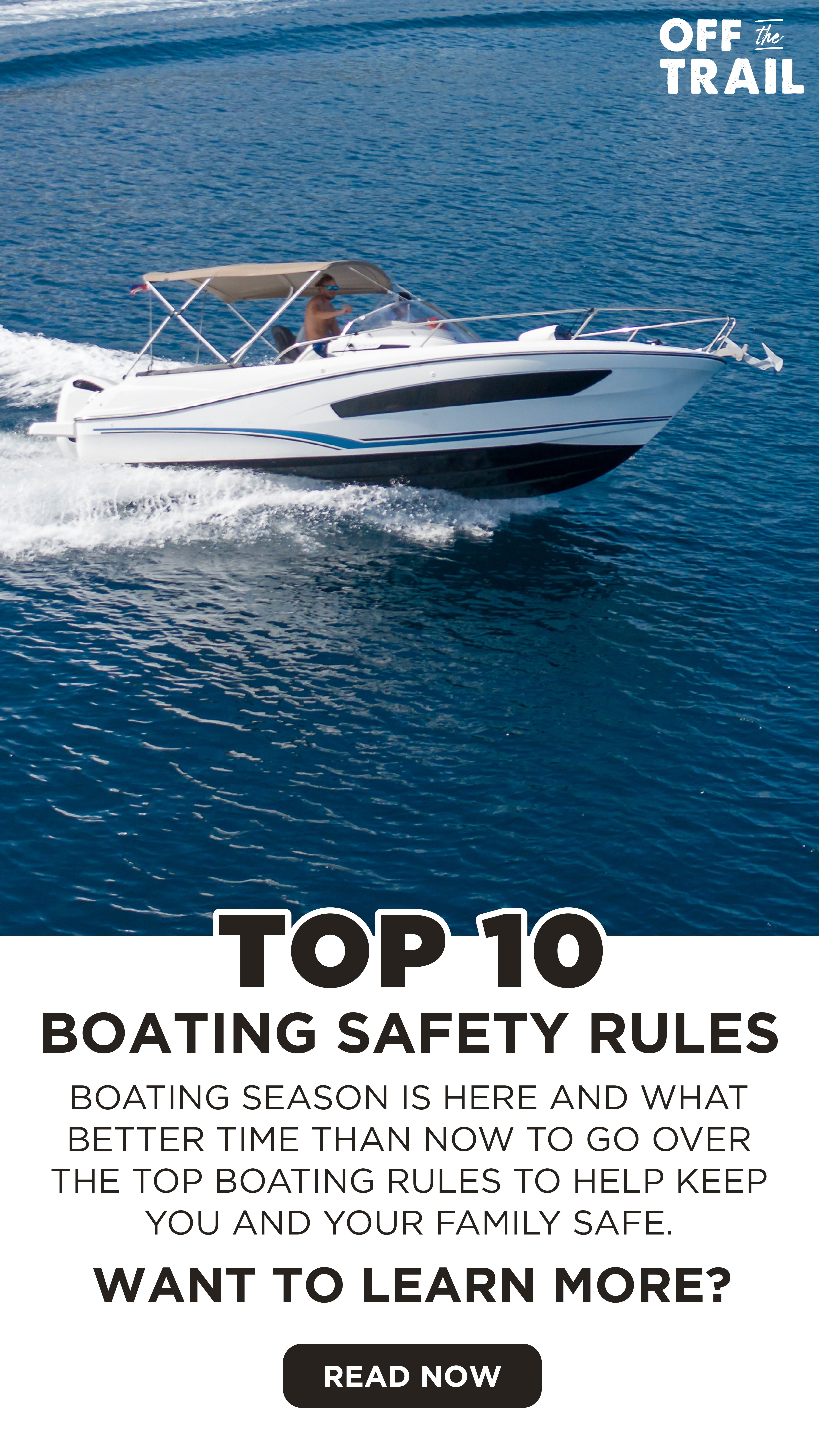 Off the Trail Blog - Top 10 Rules of Boating